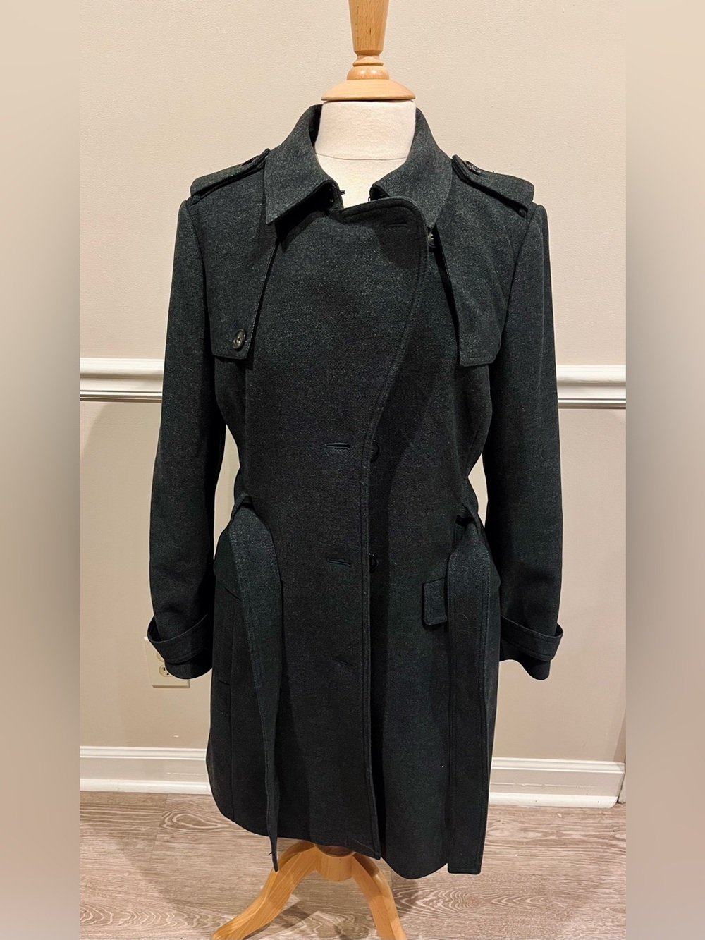 Banana Republic Wool Trench Coat